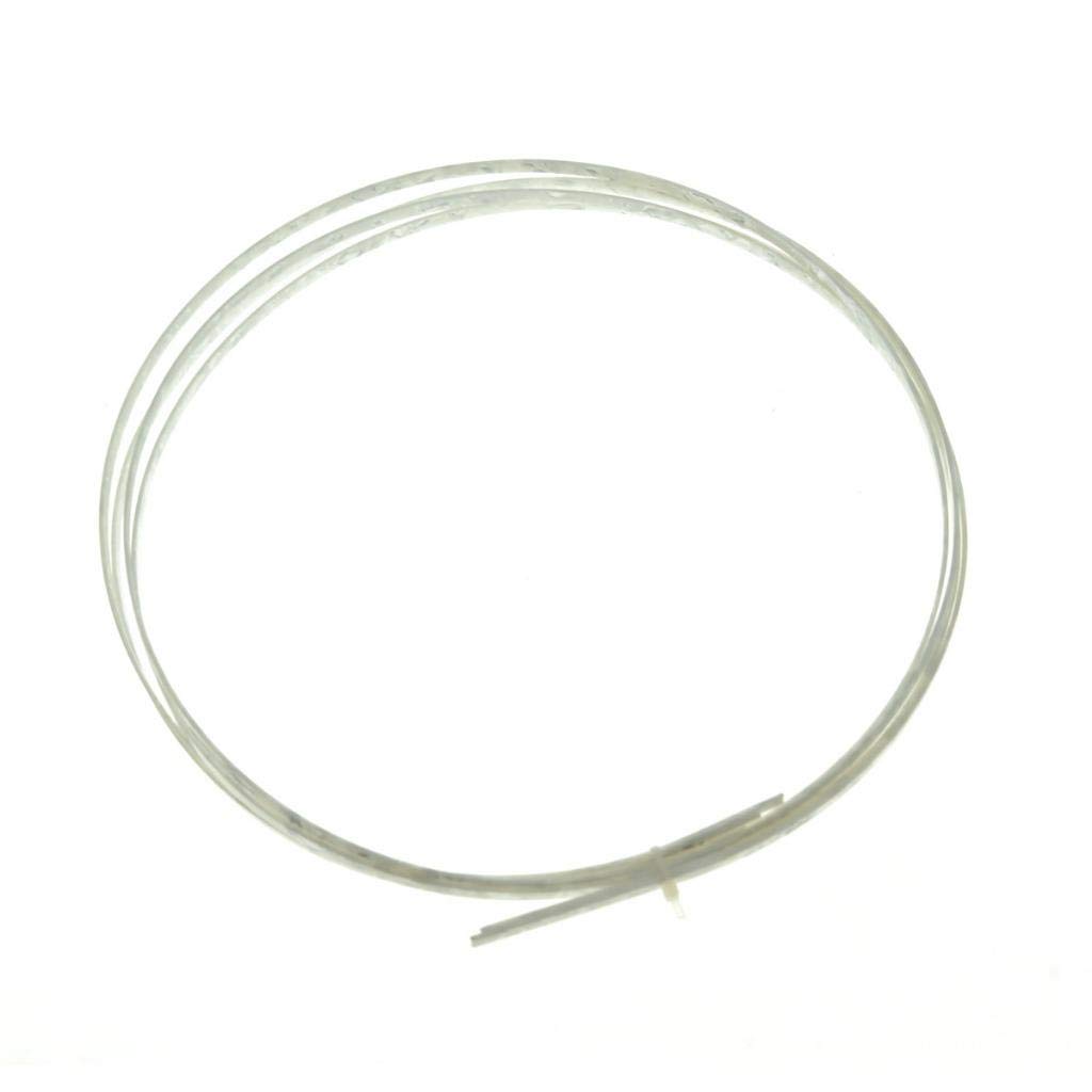 KAISH Pack of 2 Guitar Binding Purfling Strips Guitar Binding Strip 1650 * 5 * 1.5mm for Acoustic or Classical Guitar White Pearl