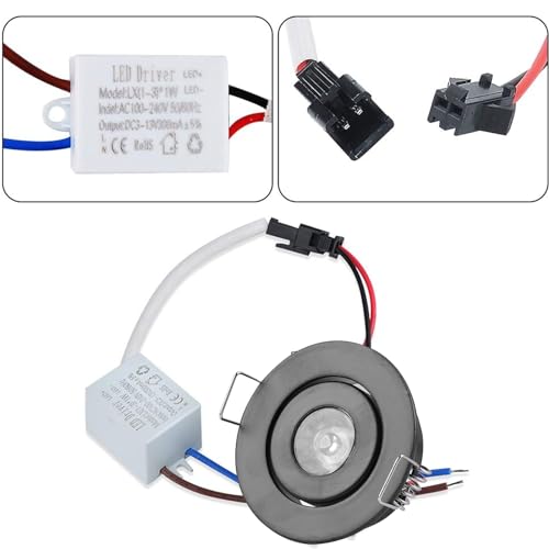 Sorfia 10pcs 2 inch Gimbal LED Recessed Light Small Recessed Lights AC120V by Sorfia - Used condition - Image 5