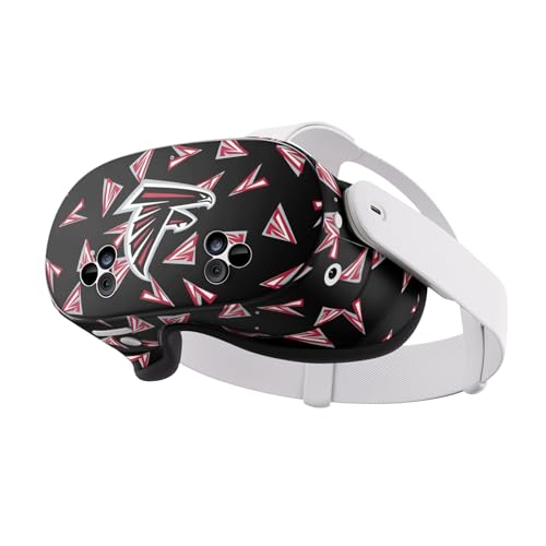 Autocollant Meta Quest 3S vinyle peau protection casque VR NFL Atlanta Falcons