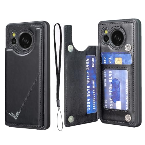 �y Antimam �z�w�ʃJ�[�h �蒠�^�P�[�X AQUOS sense8 / SH-54D docomo / SHG11 au �������[�h�t �X�}�z�o�b�N?�J�o�[ �i �u���b�N �j���� �������V���v�� �y�� �ϋv�� �J�[�h���[ �X�^���h�@�\�t�� ���z�^ 