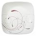 CORELLE 1101055 Kwadratowy Splendor 8 3/4 cala talerz do sałatki/lunchu