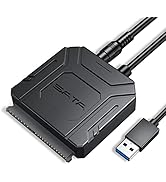 POSUGEAR Câble USB 3.0 vers SATA I/II/III pour 2.5/3.5 Pouces HDD SSD, Supporte UASP Adaptateur d...
