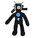 Skibidi Toilet Toy Plush,Cameraman Plush, Speakerman Plush, Fun and Whimsical Trio, Cameraman Plush and Speakerman Plush Set for Kids and Collectors (E-8PCS)