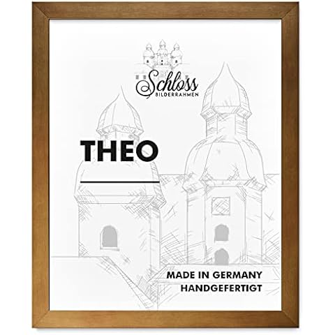 Schloss BILDERRAHMEN Theo 84x119 cm DIN A0, Dekor Bronze Cover
