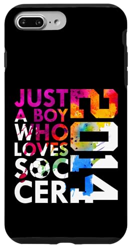 2014 JUST A BOY WHO LOVES Socer FOOTBALL 12th BIRTHDAY�B �X�}�z�P�[�X iPhone 7 Plus/8 Plus �p