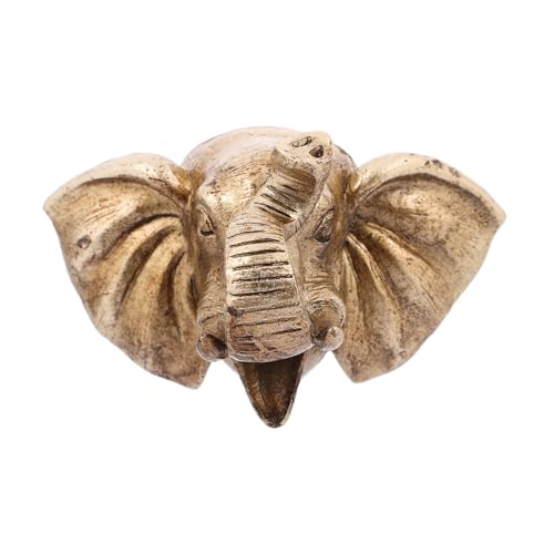 COOPHYA Cabezal de Elefante para Fuente Mural Resistente la Intemperie Boquilla Ajustable para Jardín y Estanque Diseño Compacto para Decoración Exterior y SPA Relajante