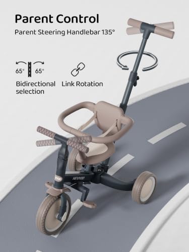 Image of newyoo TR008 5-in-1 Tricycle for Toddlers 1-3, Toddler Bike, Birthday Gifts