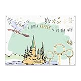 Harry Potter Baby Shower Banner, Large Photo Op Backdrop, Sprinkles, Gender Reveals, Party Supplies, Magical Wall Decorations for Wizarding World Parties, 5ft x 7ft (60'' x 84''), Officially Licensed