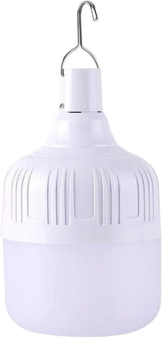 USB Rechargeable LED Camping Lantern & Emergency Light,High Brightness Portable Bulb with Hook(Wattage 40W)