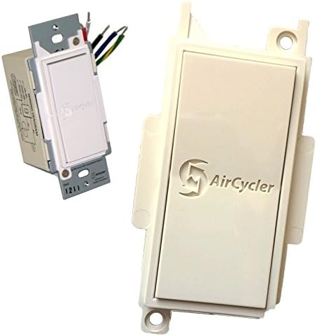 AirCycler SmartExhaust Rocker Switch, Almond - SED-S_SEDR-A