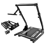 ROGONPDK Rennsport Lenkradständer, Verstellbarer Rennradständer, Racing...