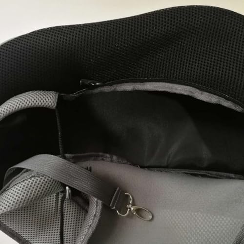 Bolsa bandolera para mascotas pequeñas y cachorros con correa acolchada Outanaya 4
