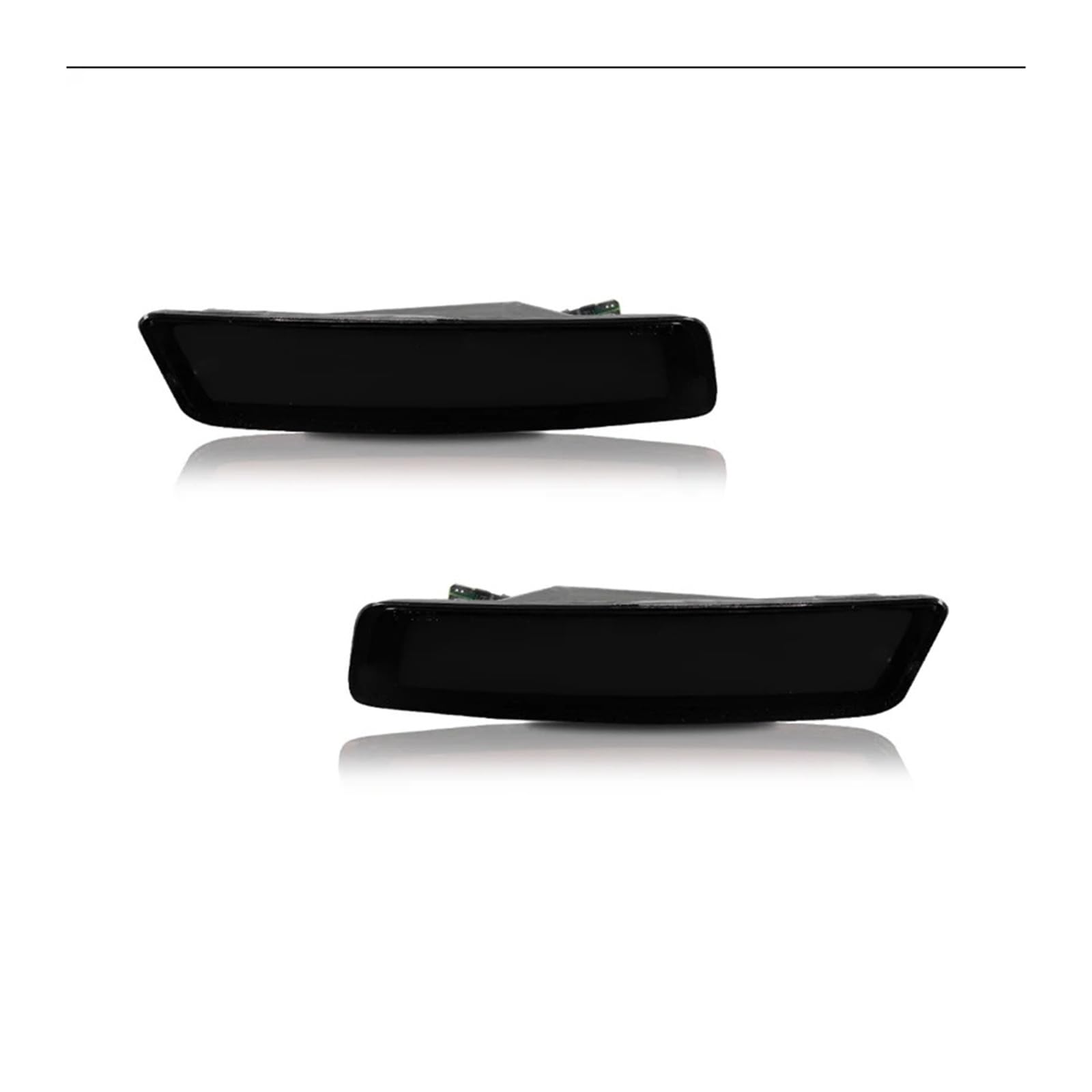 Pasuje do VW Beetle 2006-2010 tylne światła flarowe CAN-bus wędzone/czerwone soczewki czerwona dioda LED tylny zderzak samochodowy światła obrysowe boczne(Smoked Lens)