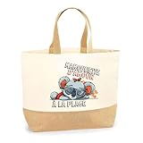 🎁 CADEAU IDÉAL, ce joli Sac Cabas est une idée unique et toujours utile pour faire plaisir ! À tout moment, ce sac sera cadeau du quotidien durable qui accompagnera longtemps avec le sourire la personne que vous allez gâter. ✨ Design IMPRIMÉ EN BRETA...