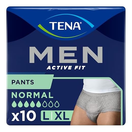 TENA Men Pants Plus Medium (M) - Inkontinenz-Slips für Herren (1 Karton = 4 x 12 = 48 Stück)