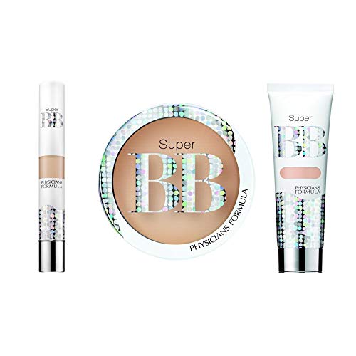 Physicians Formula Super BB All-In-1 Beauty Balm Kit - Concealer: 0.14 Ounce, Cream: 1.2 Fluid Ounce & Powder: 0.29 Ounce