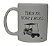Best Funny Golf Coffee Mug This is How I Roll Golf Cart Novelty Cup Joke Great Gag Gift Idea For Office Work Adult Humor Employee Boss Golfers