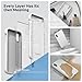 SURPHY Designed for iPhone Xs Case and for iPhone X Case with Microfiber Lining, Thickened Liquid Silicone Phone Case for iPhone X XS 5.8 inches, White