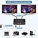 AKWOR HDMI Splitter 1 in 2 Out for Dual Monitors with a 5ft HDMI Cable 4K UHD Display for 2 Monitors- Copy 1 Source to 2 Displays at The Same Time