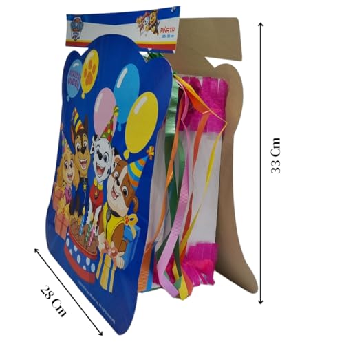 Miniatura 4 de Piñata Cumpleaños Infantil Varios Diseños Divertidos Para Niños Y Niñas Ideal Como Decoración De Fiestas Y Celebraciones Patrulla Canina