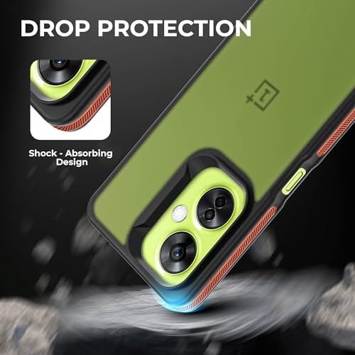 Image of A rtistque Frosted Ultra Matte Back Cover Case for OnePlus Nord CE 3 Lite 5G | Smooth Sides with Grip | Stylish Protective Design | Raised Camera Edges | OnePlus Nord CE 3 Lite 5G Back Cover - Brown