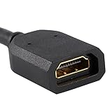 [AMPLIAR Y PROTEGER] Amplíe sus dispositivos existentes con este cable extensor de alta calidad. El triple blindaje mejora la antiinterferencia para proteger sus dispositivos de alta definición.