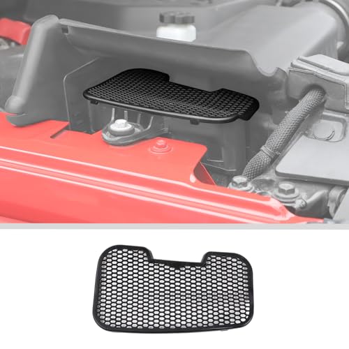 JWWY Engine Bay Cover Hood Insulation Shield Protector Fit for 2018-2024 Jeep Wrangler JL JLU & Gladiator JT, Black, 1PC abs