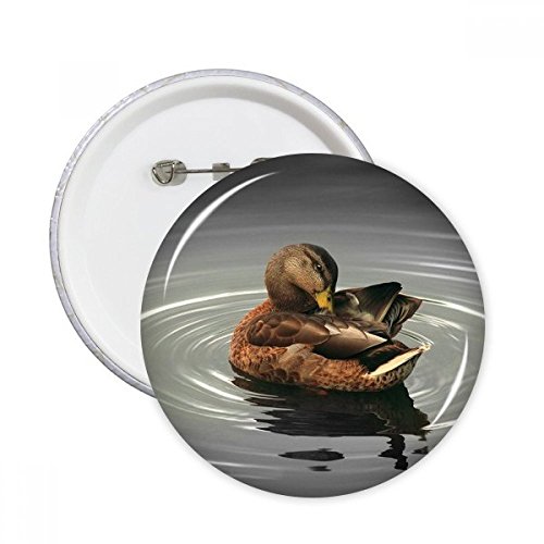 Pins badge bouton cygne photographie animalière pour vêtement L