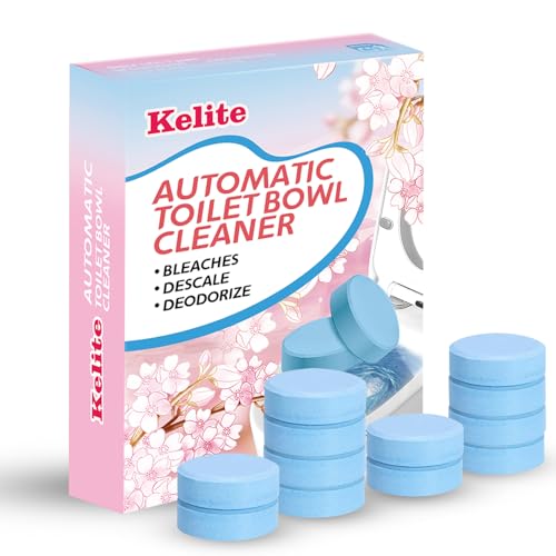 KELITE Toilet Bowl Cleaners - 12 PACK, Household Toilet Cleaner, Automatic Toilet Bowl Cleaners - Sustained-Release Toilet Tank Cleaners for Deodorizing and Descaling (Pack of 1)