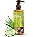 Desert Essence Gentle Nourishing Organic Cleanser - 6.7 fl oz - 2 Pack - Face & Skin Moisturizer with Aloe Vera, Chamomile, Cucumber Natural Extracts - Apple Juice for Radiant Glow - Dry and Sensitive