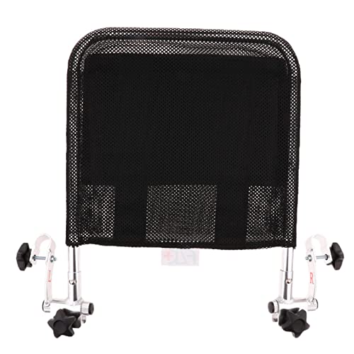 Oshhni Reposacabezas para silla de ruedas, respaldo, soporte para el cuello, asiento cómodo, cojín trasero ajustable, transpirable, accesorios universales