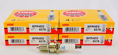 Ngk Standard Spark Plugs - Stock #6578 - Bpr4Es - Solid Tip - Pack Of (16) #TOP4