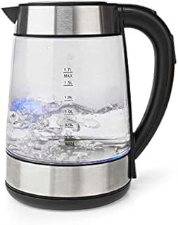 Ex-Pro Electric Kettle, 2.2KW Variable Temperature Control, 1.7L Fast Boil 2200W Eco Kettle, Keep Warm Function, Energy Efficient, Insulated Cool Touch, Cordless 360 Base