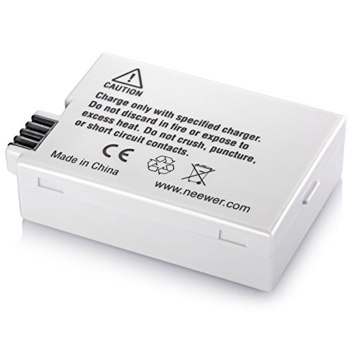 Neewer® Batteria di Ricambio Ricaricabile LP-E8 a