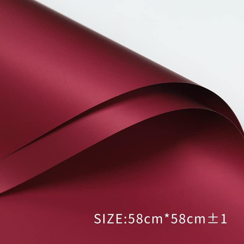 Miniatura 6 de XICHEN 20 hojaspapel de regalo de flores impermeables estilo coreano, papel de ramo de floristería, manualidades, papel de regalo ouya papel de 22.8