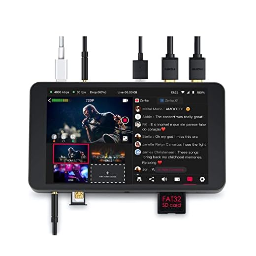 YOLOLIV YoloBox Portable Live Stream Studio Equipment Encoder Switcher Recorder Monitor