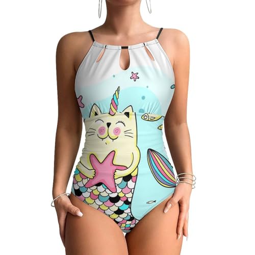 Swimsuit monokini ventre plat pour camoufler les rondeurs complexantes