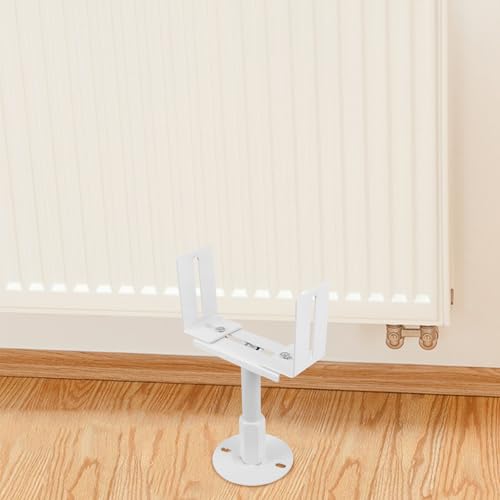 Support de radiateur sur sol pour cloisons fragiles et optimisation de l'espace - 7