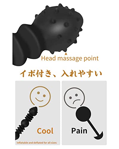 アナルビーズアナルプラグアナルディルド膨らむアナルポンプ巨大ディルド あなる 男性アナルバルーン14cmあなるぷらぐ 開発 初心者あなる拡張器具エアーポンプ式拡張極太ディルド 直径10cm以上初心者多用途sex toys女性 for women外出用可 - 画像6