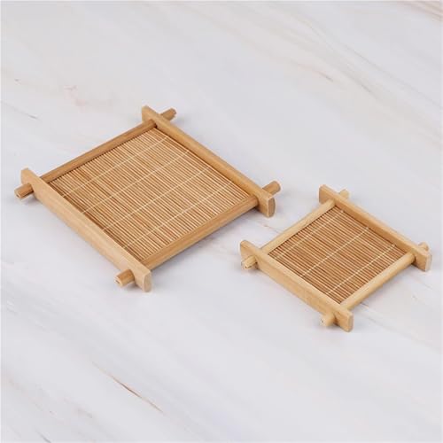 Sous-verre à thé de qualité supérieure tapis isolant de 7 cm - 8