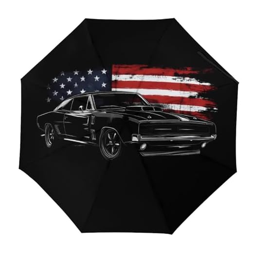 Windproof Automatic Travel Umbrella