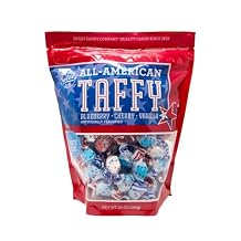Saltwater Taffy, Gourmet All-American Taffy, 24 Ounces