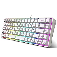 Mini Clavier USB à 3 Touches, Rétroéclairage RVB 2,4 G Mini Clavier de Mini Clavier USB à 3 Touches, Rétroéclairage RVB 2,4 G Mini Clavier de