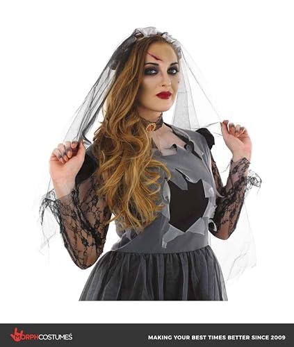 Fun Shack Adults Halloween Costumes - Women Corpse Bride, Dead Bride, Zombie Brides Costume, Halloween Costumes Adult Women, Small - Image 2