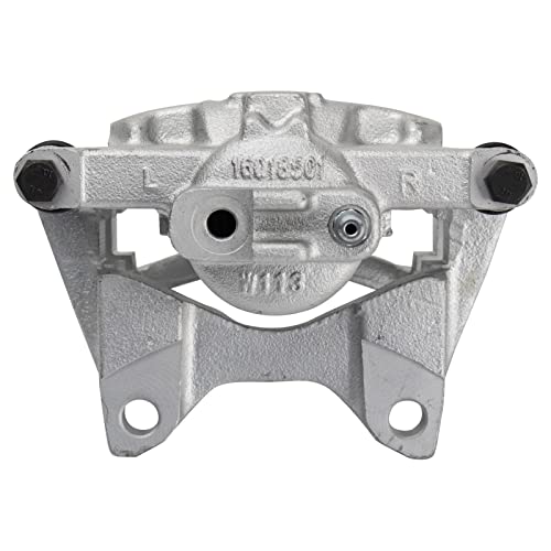 Image of TRQ Rear Left Right Brake Caliper w /Bracket Driver Passenger Side | For 2007-2011 Dodge Nitro 2008-2012 Jeep Liberty 2007-2017 Wrangler 2018 Wrangler JK