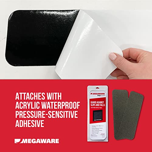 MEGAWARE KEELGUARD - Fita antiderrapante com aderência de tração – Pacote com 2 – Fita de segurança
