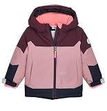 first instinct by killtec Kinder Skijacke/Funktionsjacke mit Kapuze, "Grow-Up" Funktion und Schneefang FISW 26 MNS SKI JCKT, rose, 110/116, 44646-000