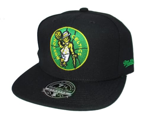 Gorra Fitted Mitchell & Ness Boston Celtics Negro miniatura 2