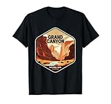 parco nazionale del grand canyon - parco nazionale dell'arizona maglietta