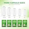 ANGTAI JN Empty Capsules Size 000, 500 Count DIY Clear Vegetarian and Vegan Pill Empty Capsules,with Capsules Filling Kit,Kosher,ISO9001,Gluten Free, Halal Certified,Non-GMO Certified #2